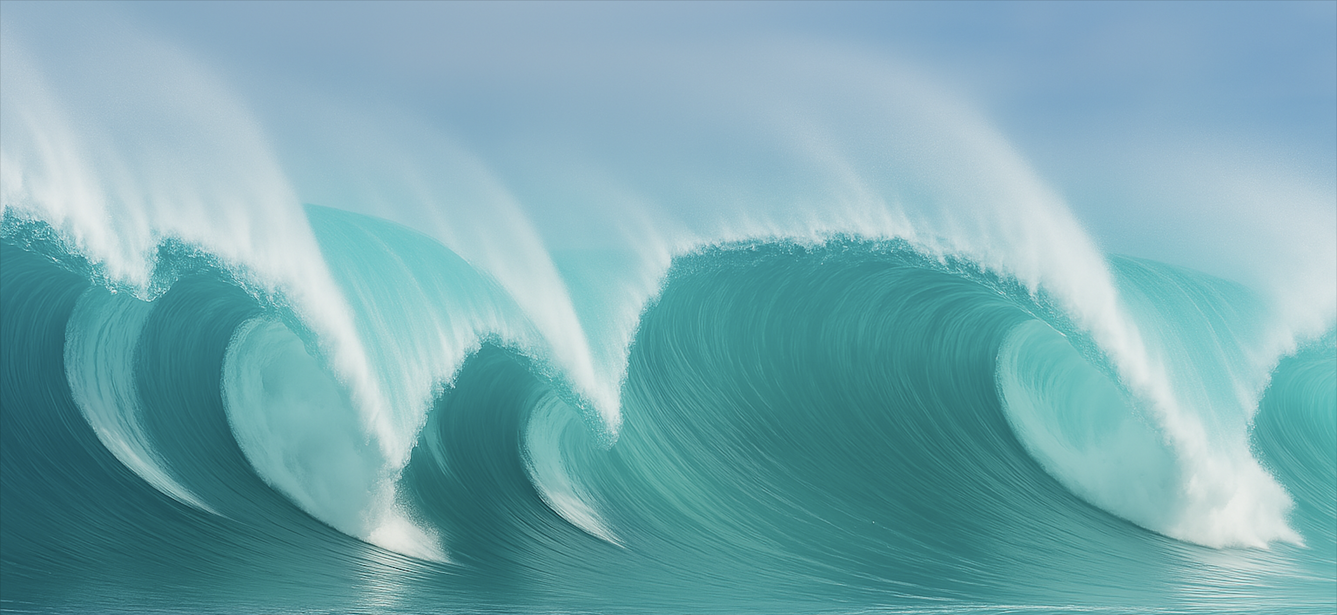 Wave background